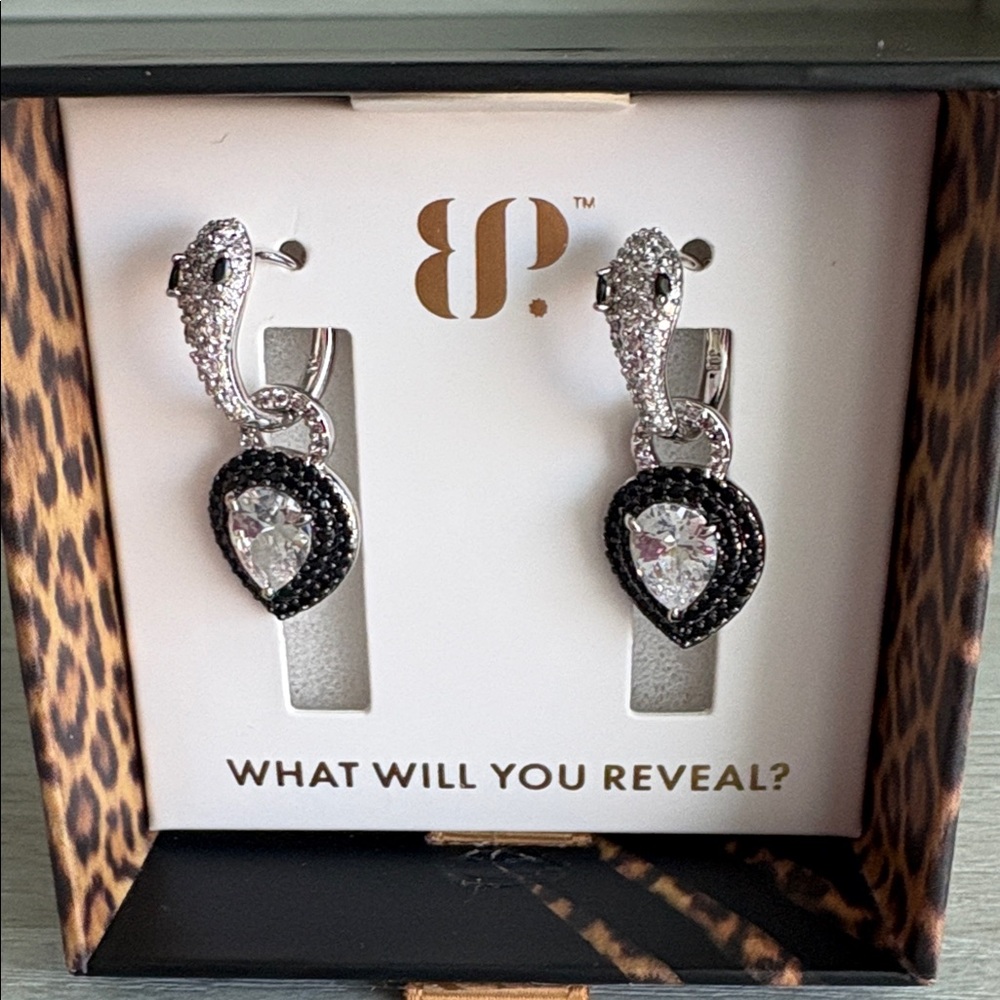 Bomb Party Snake Earrings